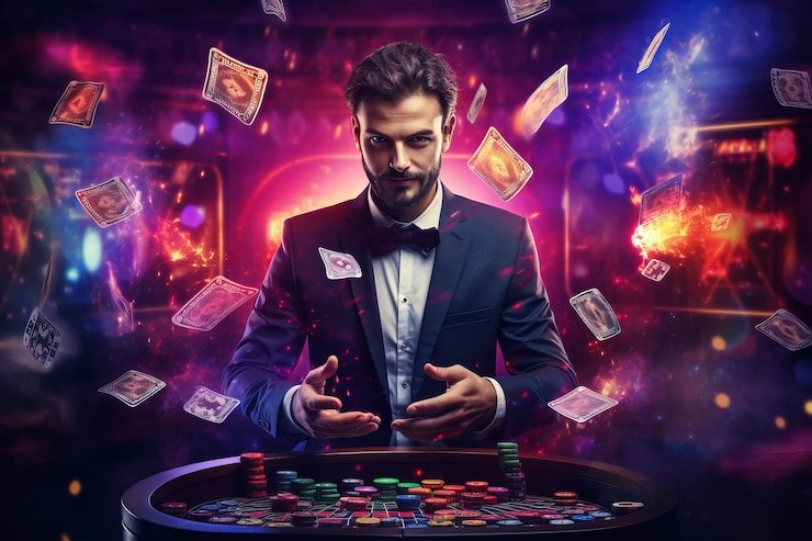 Live casino table games and slot machines available on phluck